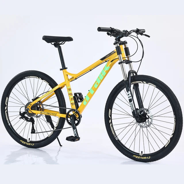 26-27.5-Inch 9-Speed MTB with Hydraulic Disc Brakes and  Aluminum Alloy Frame