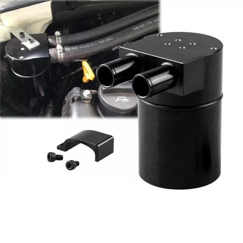 Car Auto UNIVERSAL Aluminum Alloy Reservoir Oil Catch Can Tank for BMW N54 335i