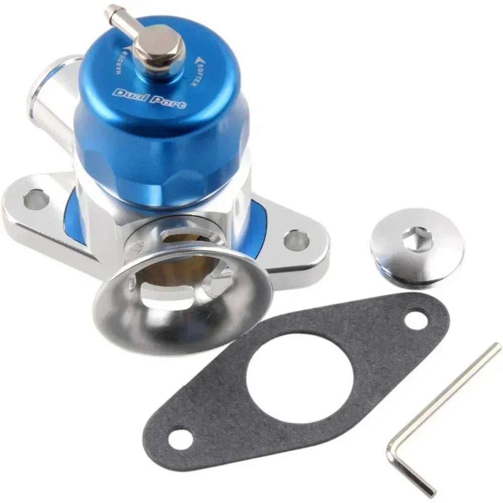 Car Auto Dual Port dump Blow Off Valve for Mazdaspeed 3-6 WRX Subaru IMPREZA Forester BOV