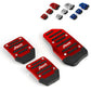 Car Auto Universal Sports Non-Slip Pedals Manual Series Kit Brake Pad Cover-3-pk