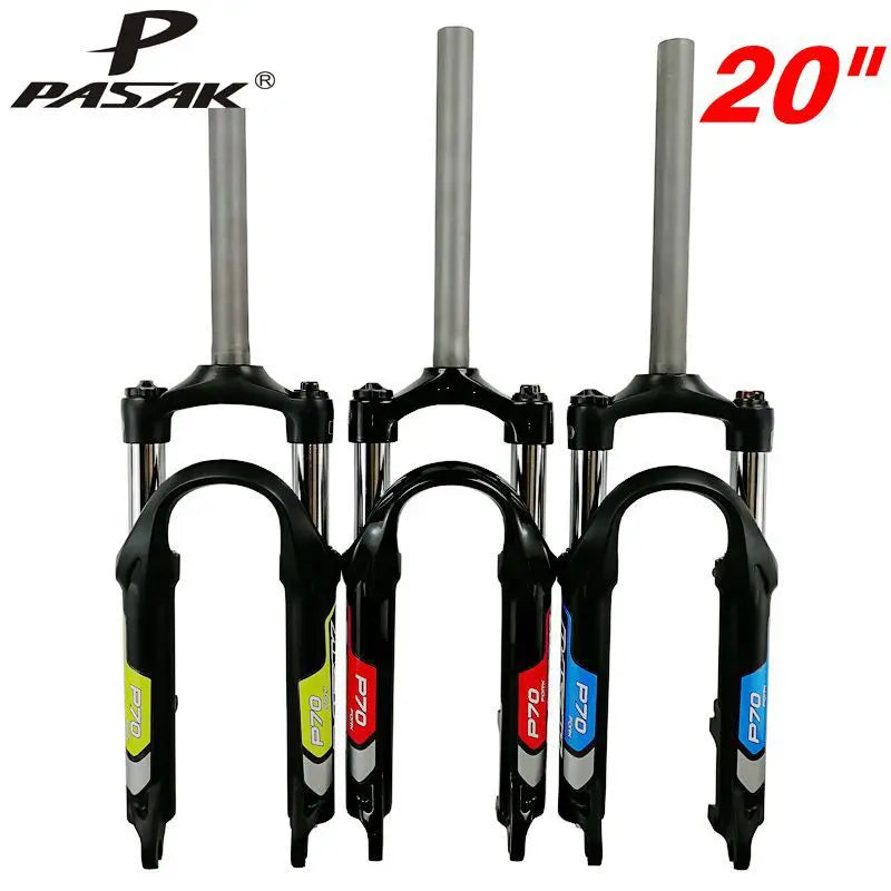 Mountain Bike MTB Suspension 20 In Fork Disc Brake For BMX Folding 20 Bike