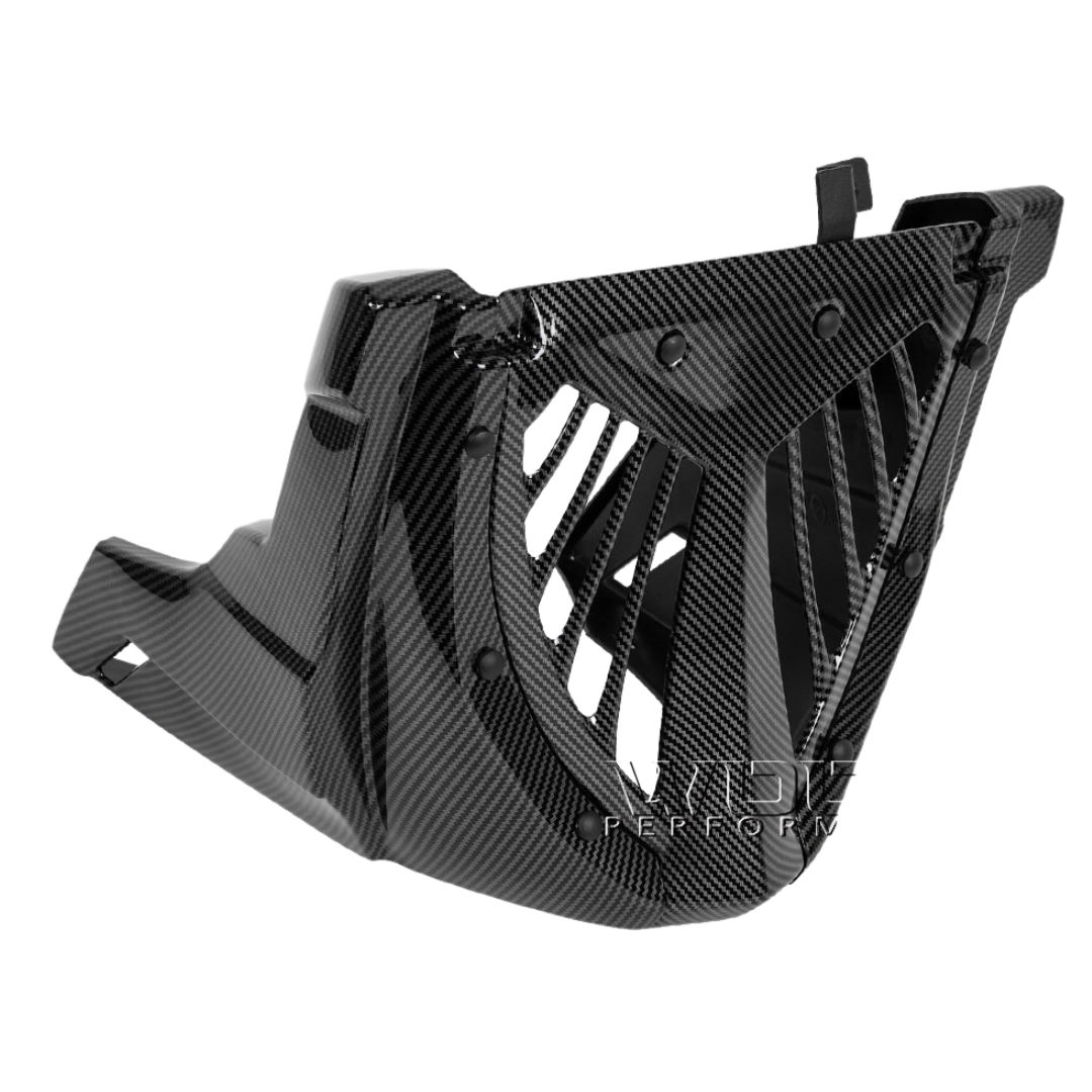 Motorcycle fairing side cover - belly pan fender for Honda Rebel CMX 250 - 500