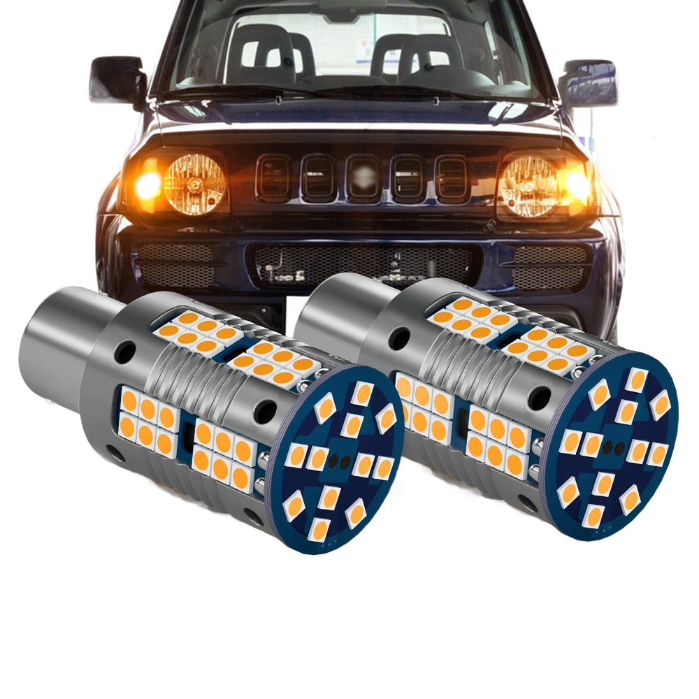 2 uds para Suzuki Jimny 1998-2017 LED intermitente delantero luz de giro 2006 2007 2008 2009 2010 2011 2012 2013 Accesorios 