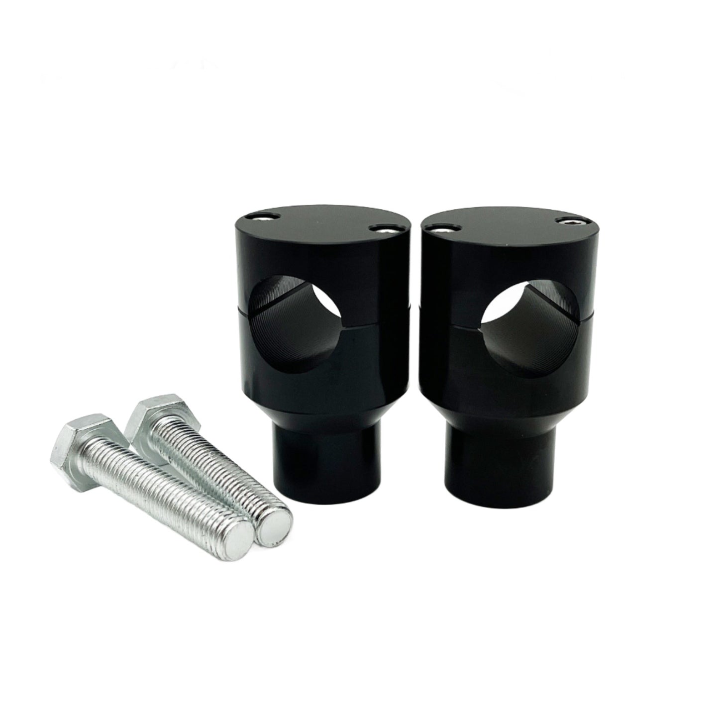 Kit de abrazadera de soporte elevador de manillar de motocicleta de 22MM y 25MM para barras de manillar de 1 ''7/8" Universal para Harley para Honda para Suzuki 