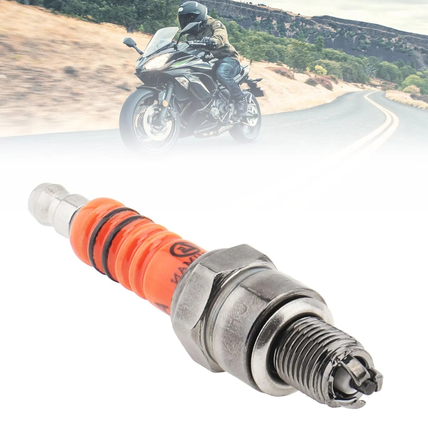 Spark plug A7TJC for Motorcycle GY6125 49-110 cc engines