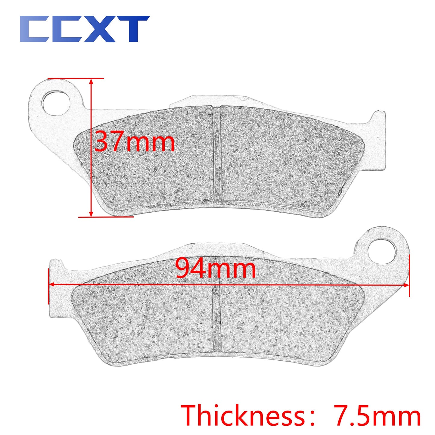 Pastillas de freno traseras delanteras de motocicleta para XC-W EXC-F SX-F Husqvarna FE-CX T-TE TXC