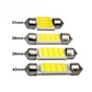 C10W C5W Car Interior LED Light Festoon 12V White light 6500K 12SMD