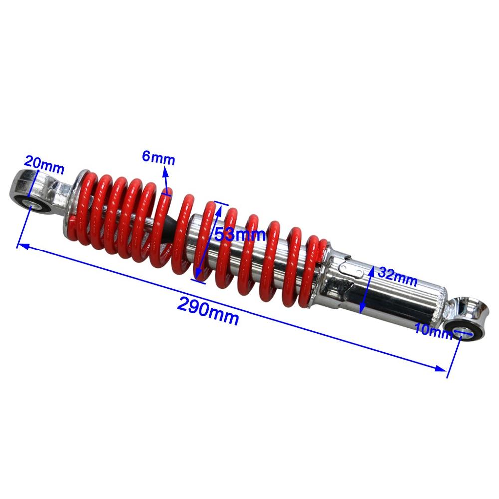 Motorcycle Front Shock Absorber 400LBS -25-29cm- 50-125cc Dirt Bike ATV Go Kart