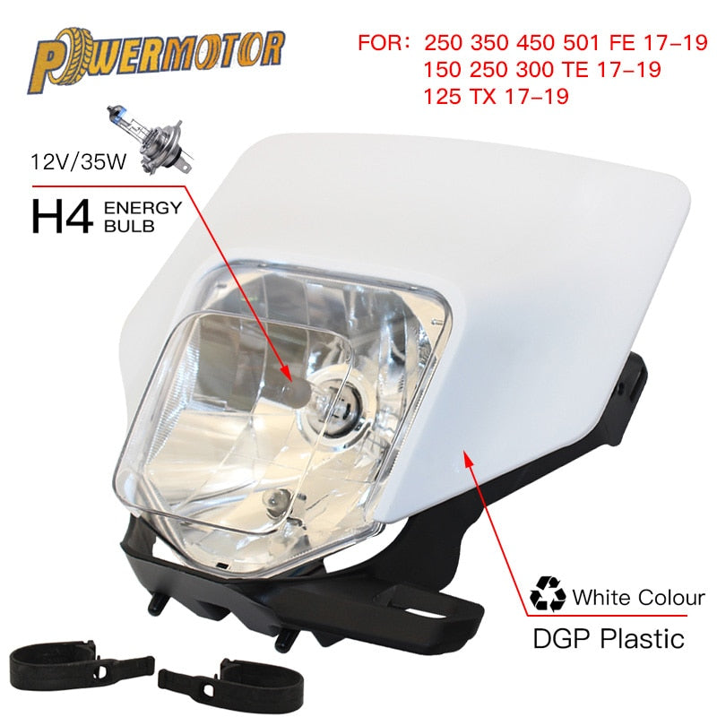 Phare LED de moto pour Husqvarna TE 300 250 450 TX FE 701 2017-19