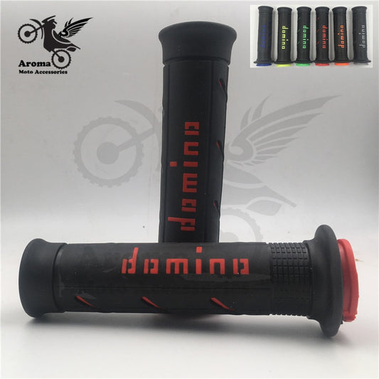 Puños Domino universales de goma blanda para moto para Husqvarna KTM 22-24 mm