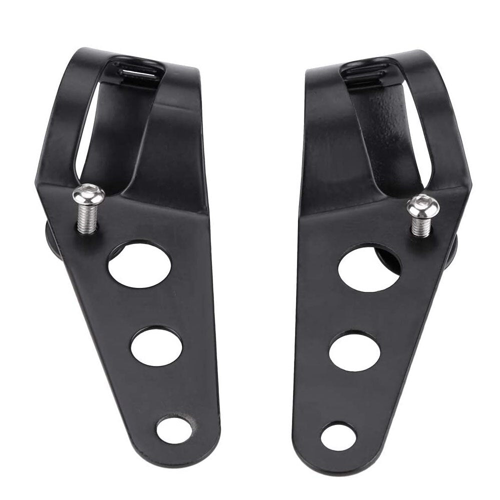 Motorcycle universal headlight mount bracket 27-36mm 38-48mm Aluminum alloy