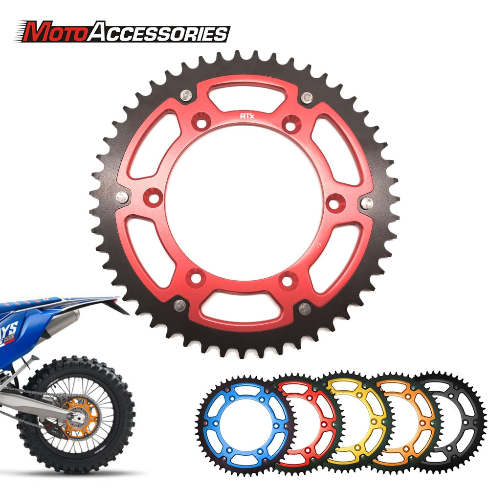 Motorcycle rear sprocket for Suzuki DR RM PE RS Husqvarna Betamotor RR Cagiva