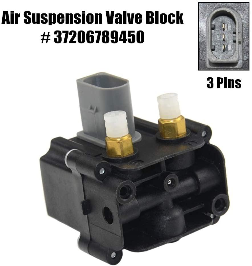 Pompe de compresseur à suspension pneumatique avec bloc de valve pour BMW série 5 7