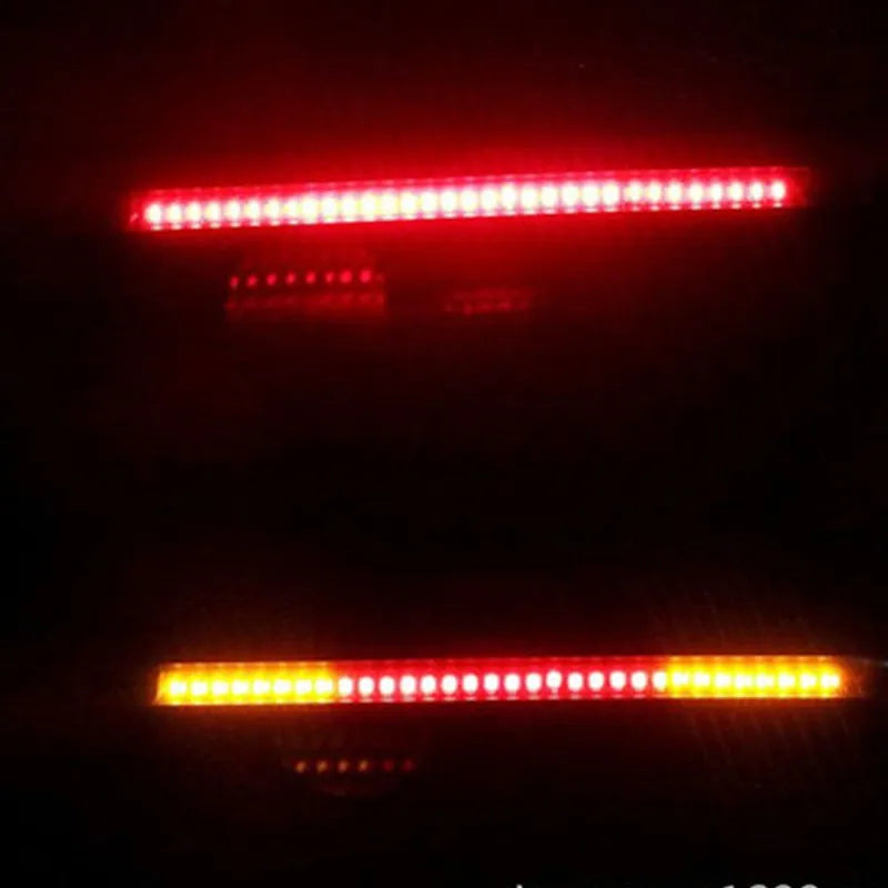 Moto Flexible 48 LED lumières bande arrière clignotants-feux d'arrêt de freinage