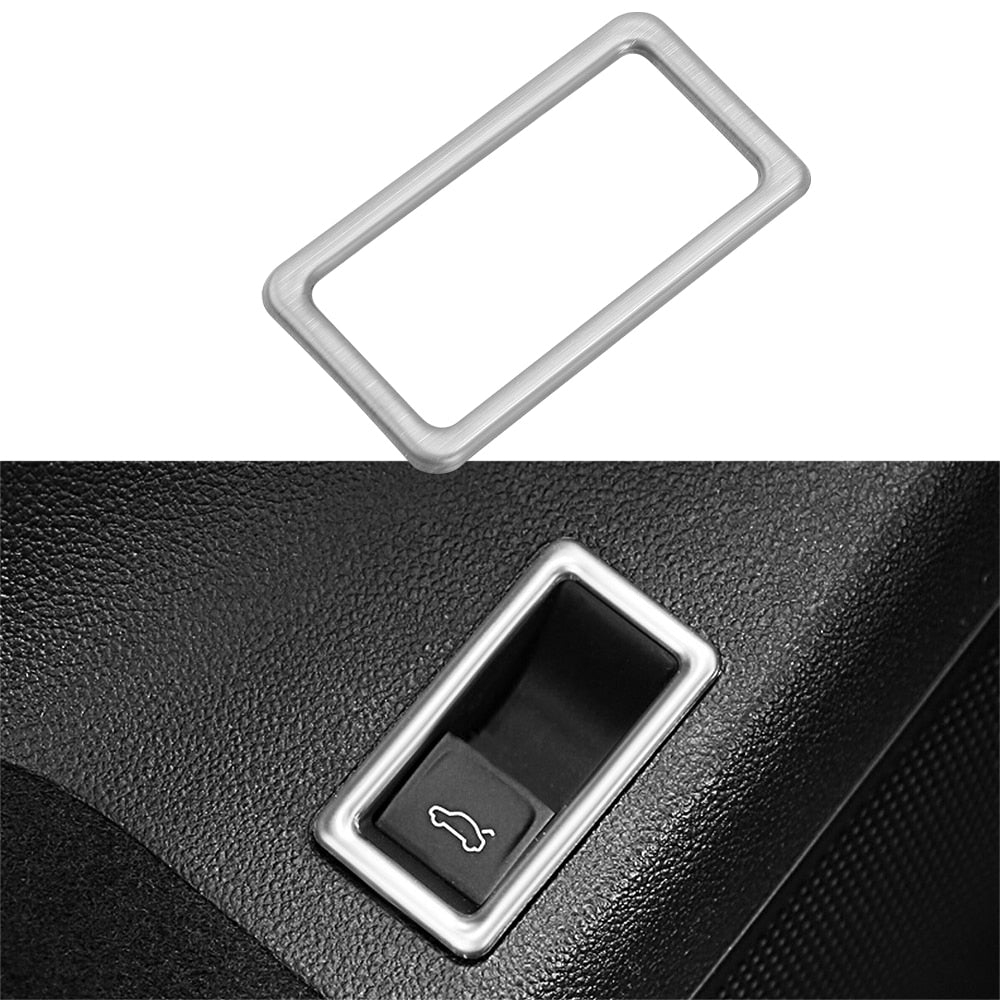 Car auto trunk button decor frame for VW Jetta MK6 2012-2015