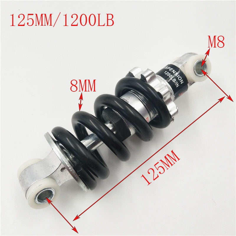 Motorcycle Rear Shock Absorber 100-210mm 47-49cc for Minimoto ATV Quad E-Scooter