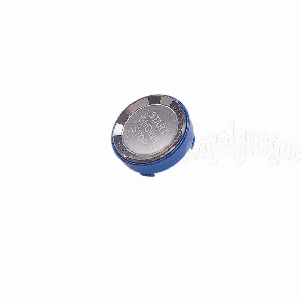 Pegatinas de botón de interruptor de parada de arranque de motor de coche para BMW X1 E84 E81 E87 X5 E70 X6 E71 E90 E60 E91 E92 E93 Z4 E89 E chasis de coches 