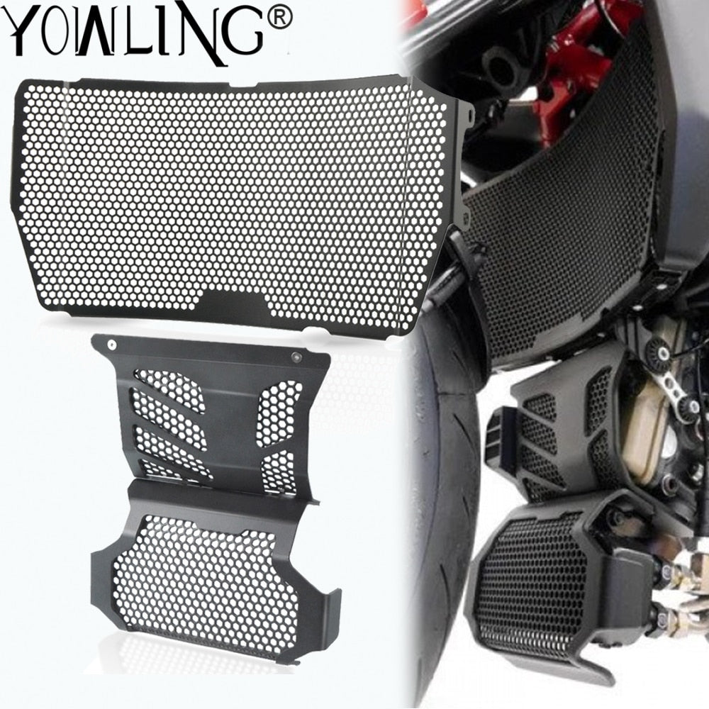 Motorcycle radiator cover for Ducati Hypermotard 939 950 SP Hyperstrada 939