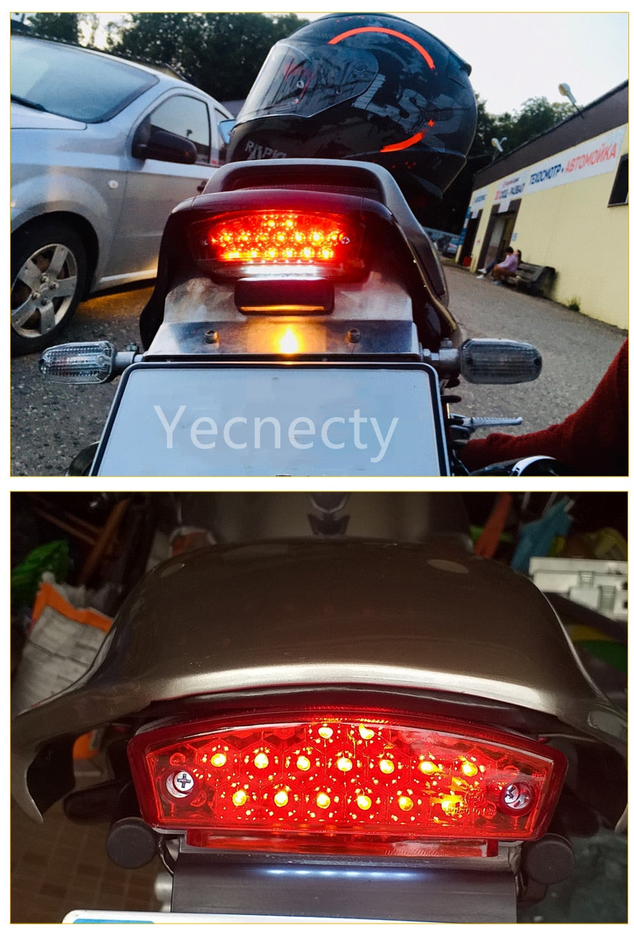 Motocicleta Universal 21 LED Luz de Freno para Ducati Monster 400 - 900 S2R S4R