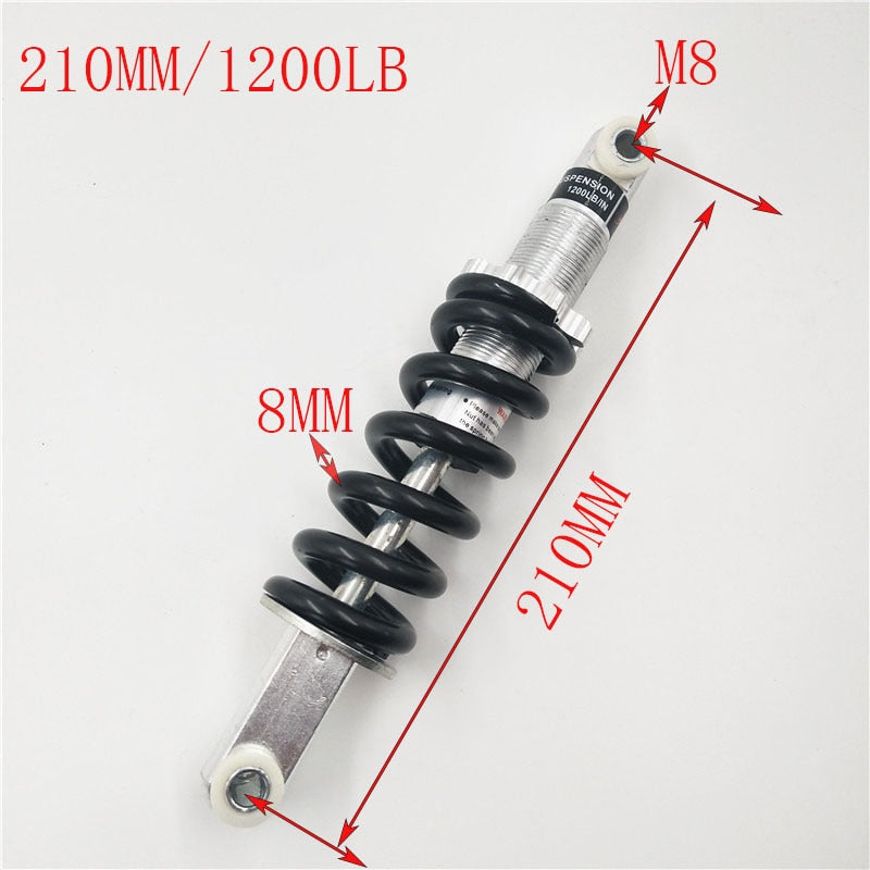 Motorcycle Rear Shock Absorber 100-210mm 47-49cc for Minimoto ATV Quad E-Scooter