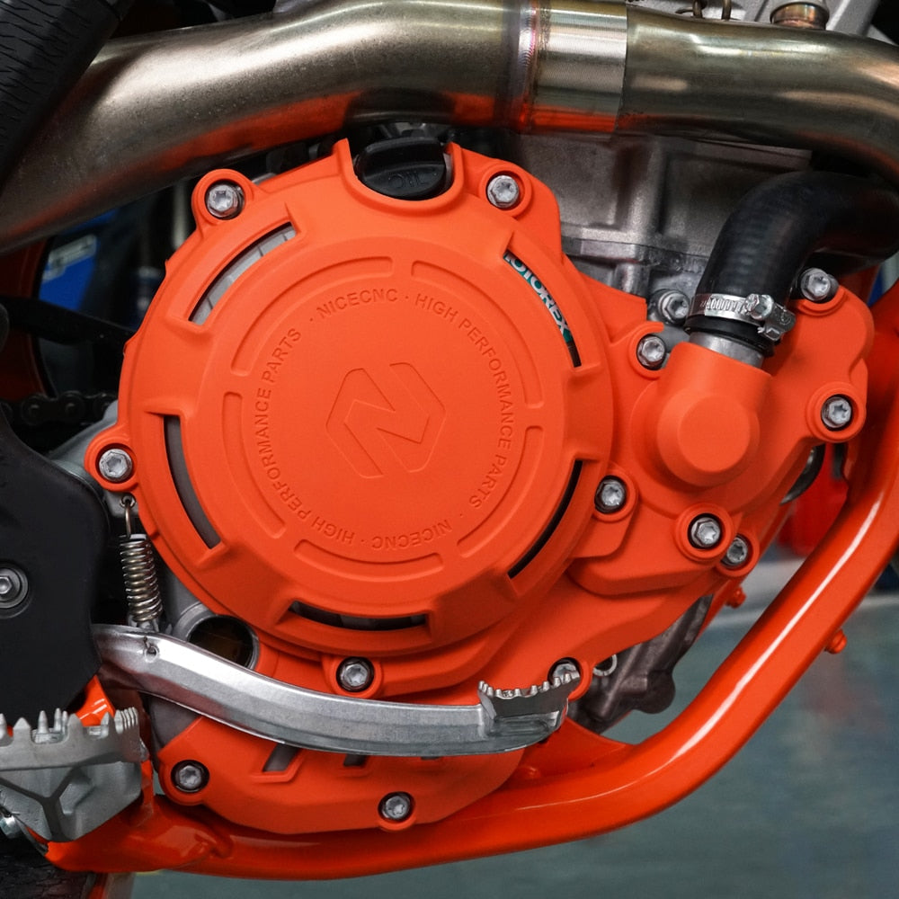 Kit de carter moteur et couvercle d'embrayage d'allumage de moto pour Husqvarna FE KTM E-XC-FW