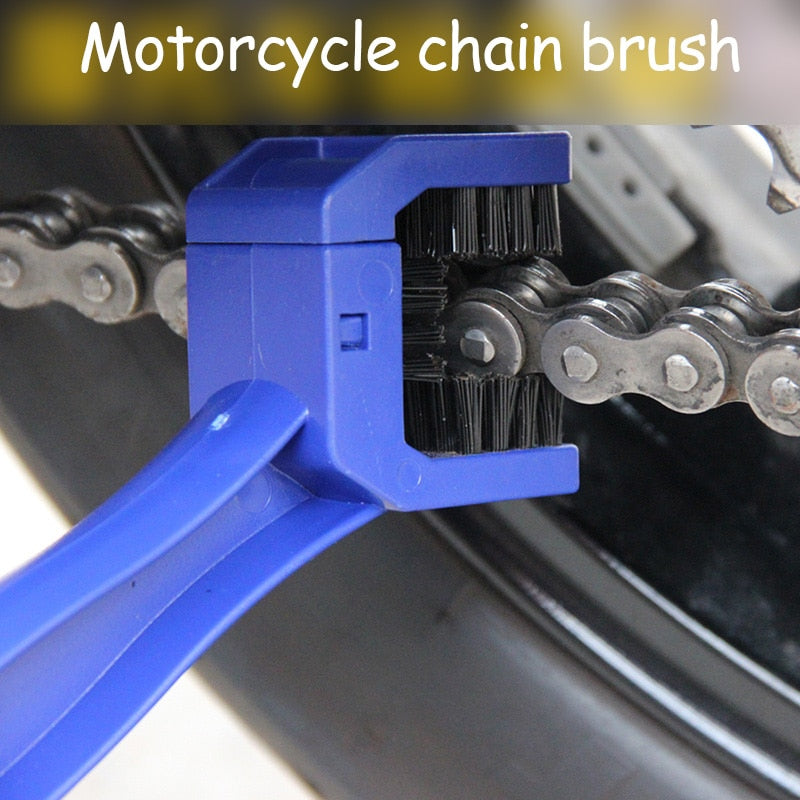 Motorcycle universal bike chain cleaning brush for Kawasaki Ninja