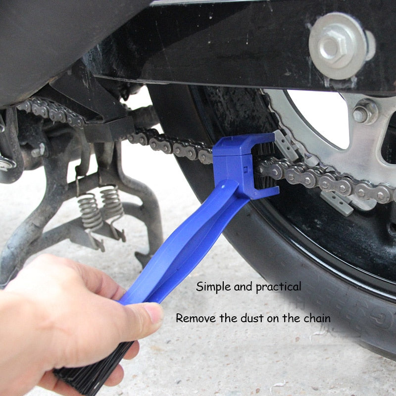 Motorcycle universal bike chain cleaning brush for Kawasaki Ninja