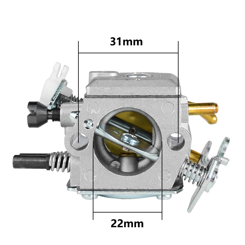 Carburador de motosierra para Husqvarna 372XP 362 365 371 372 repl Walbro HD-12 HD-6 