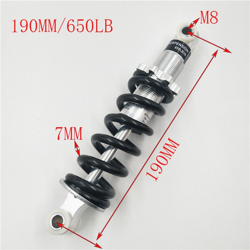 Motorcycle Rear Shock Absorber 100-210mm 47-49cc for Minimoto ATV Quad E-Scooter