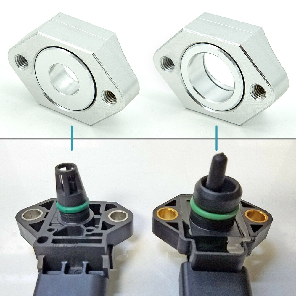 Adaptador de sensor de mapa automático de coche para VW Audi 1,8 T Golf GTI Beetle Jetta A4 