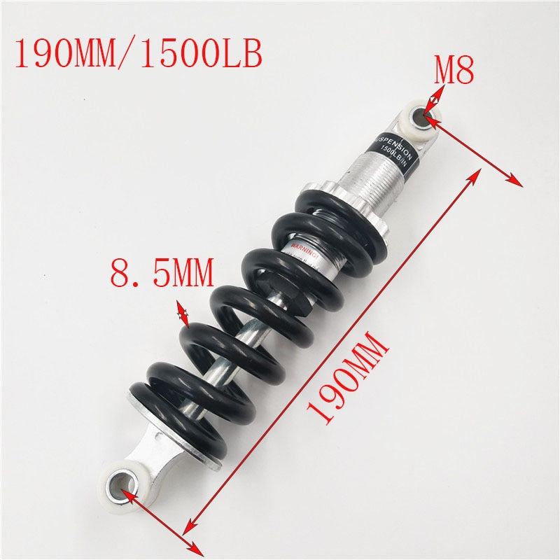 Motorcycle Rear Shock Absorber 100-210mm 47-49cc for Minimoto ATV Quad E-Scooter