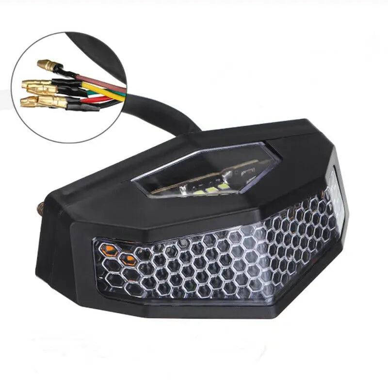 Motorcycle LED Lights Running-License Plate-Brake Lamp Light