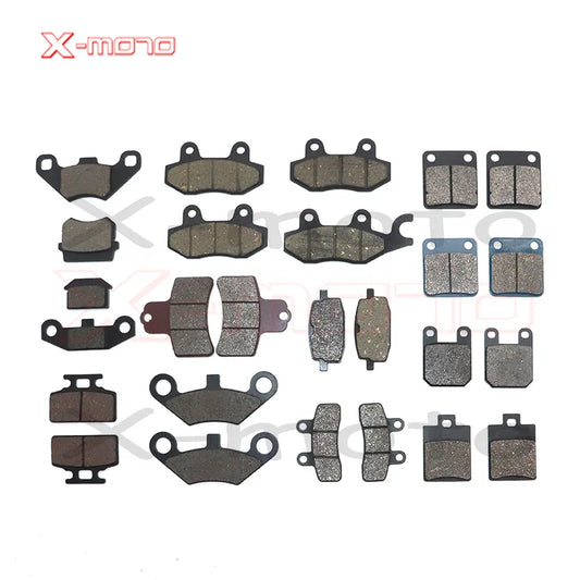 Motorcycle Front-Rear Brake Pads 50-250cc ATV Quad Go Kart Dirt Pit Bike scooter