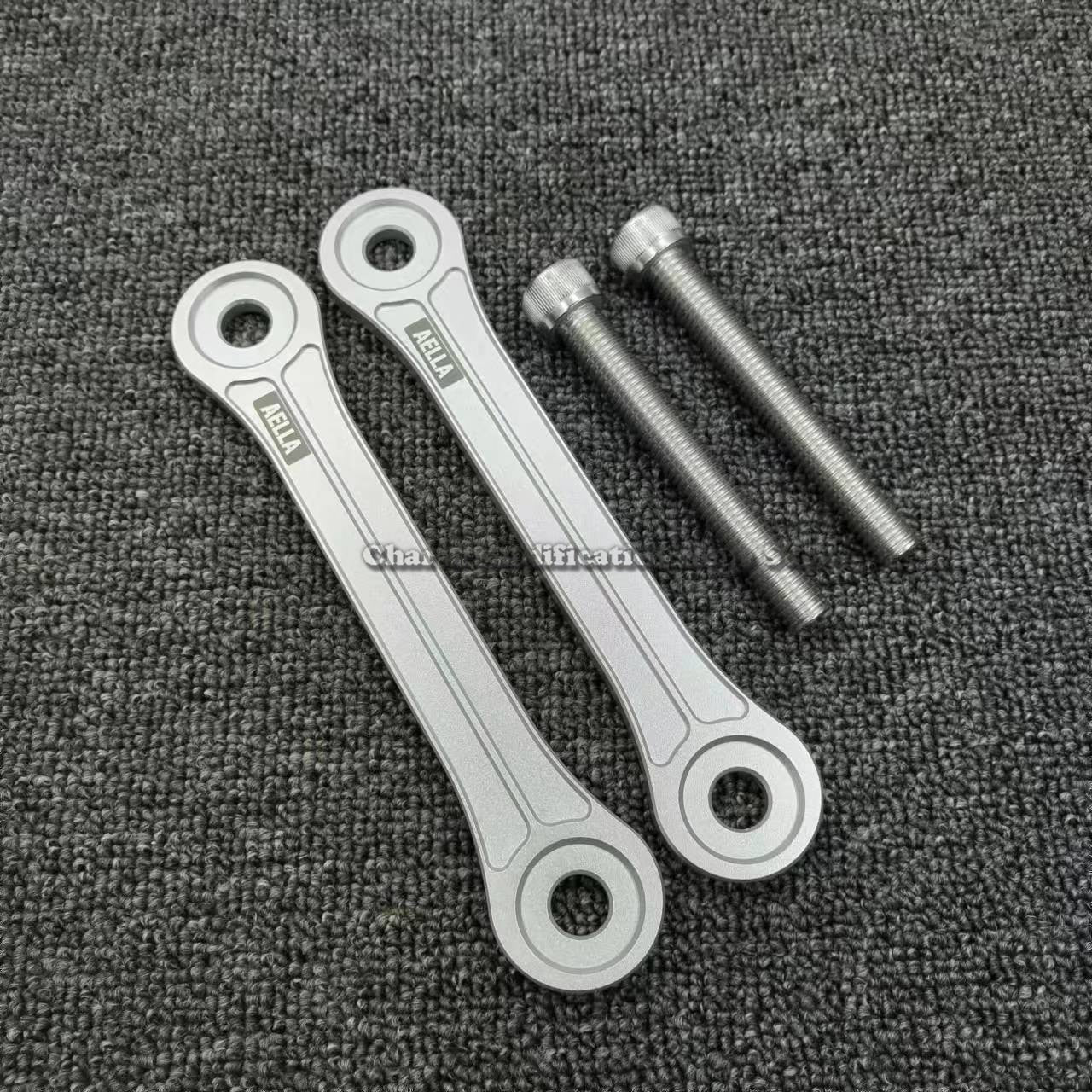 Motorcycle rear suspension lowering links kit for Ducati V4-S SF