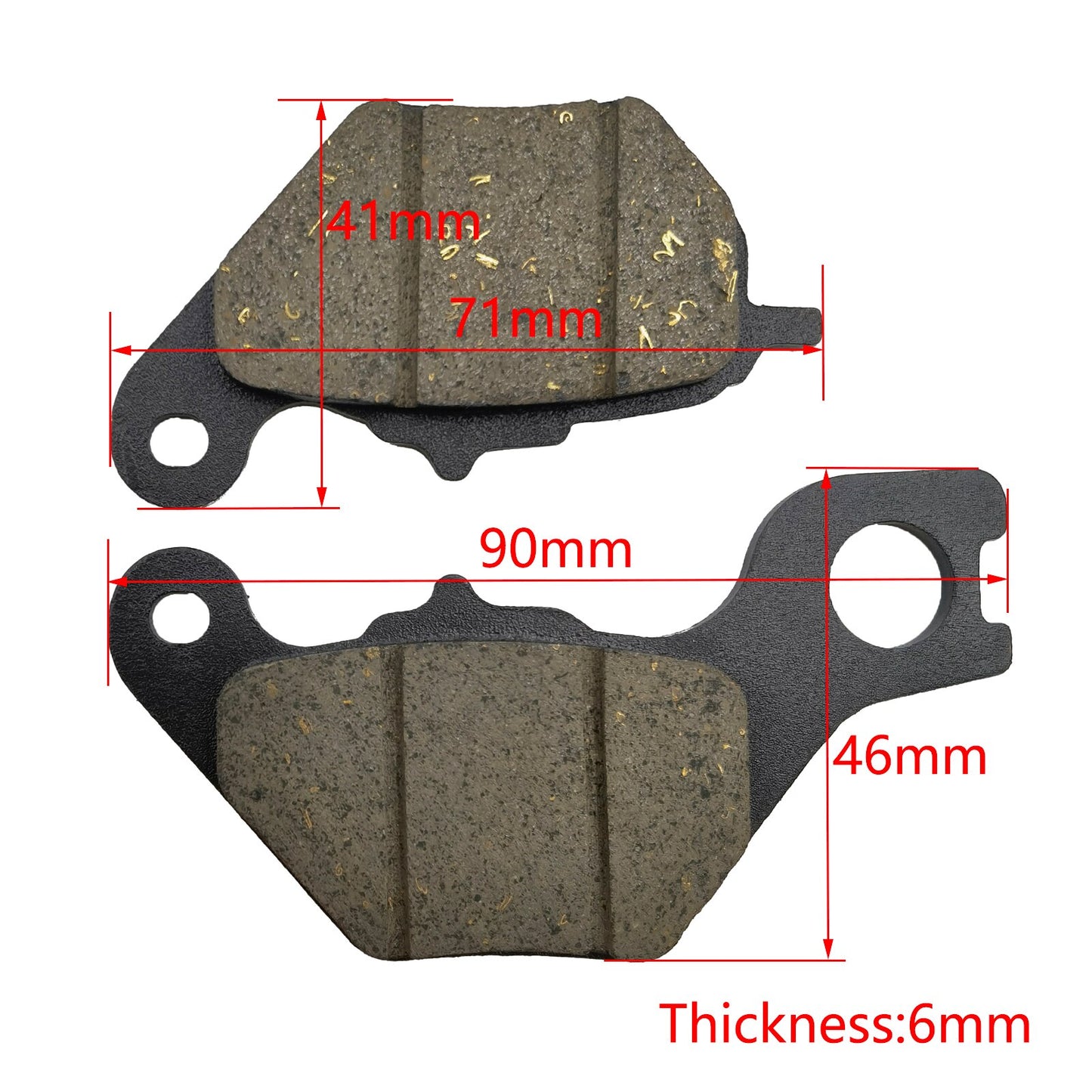 Motorcycle front disc brake pads kit for Super Soco TS TC CU