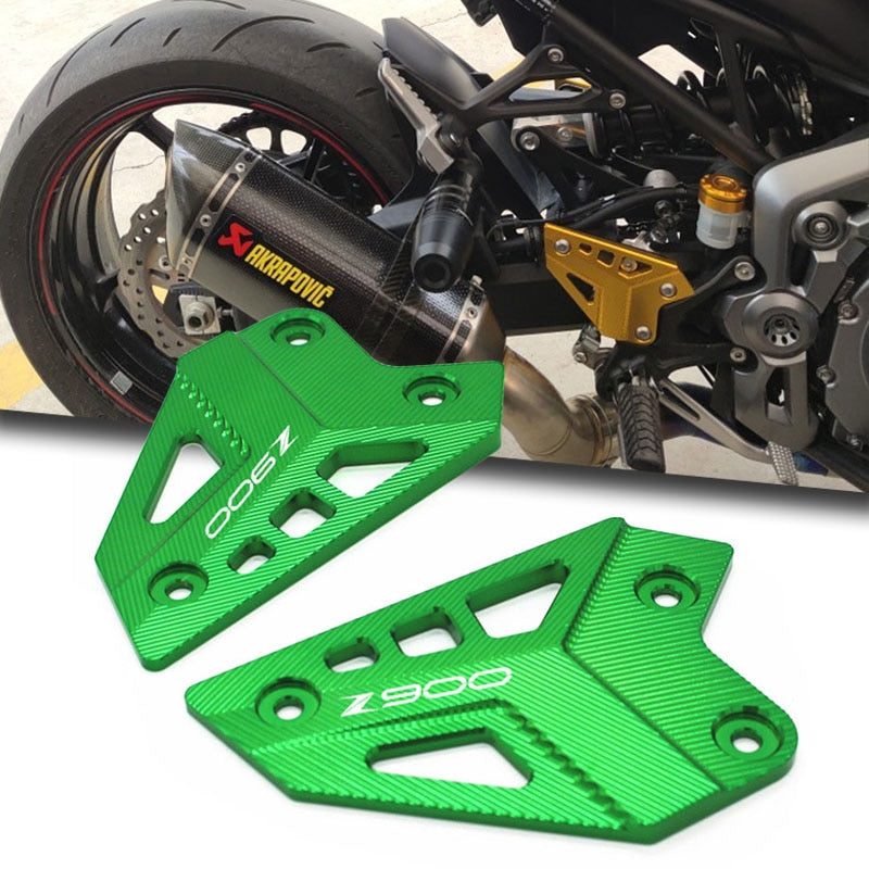 Protector de pedal de moto para Kawasaki Z900 2017-23