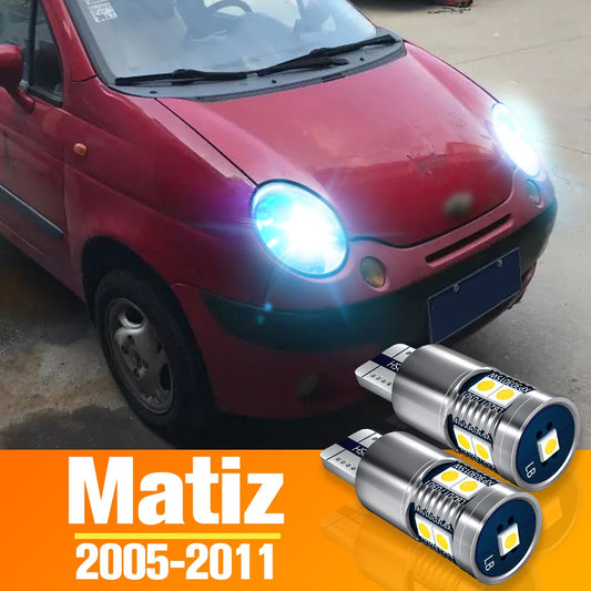 Luces LED de estacionamiento para automóviles para Chevrolet Matiz 2005-2011-2-pk 