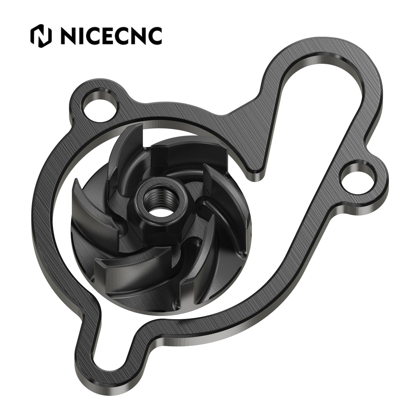 Roue de pompe à eau surdimensionnée NiceCNC pour Yamaha YZ85 YZ 85 2002-2018