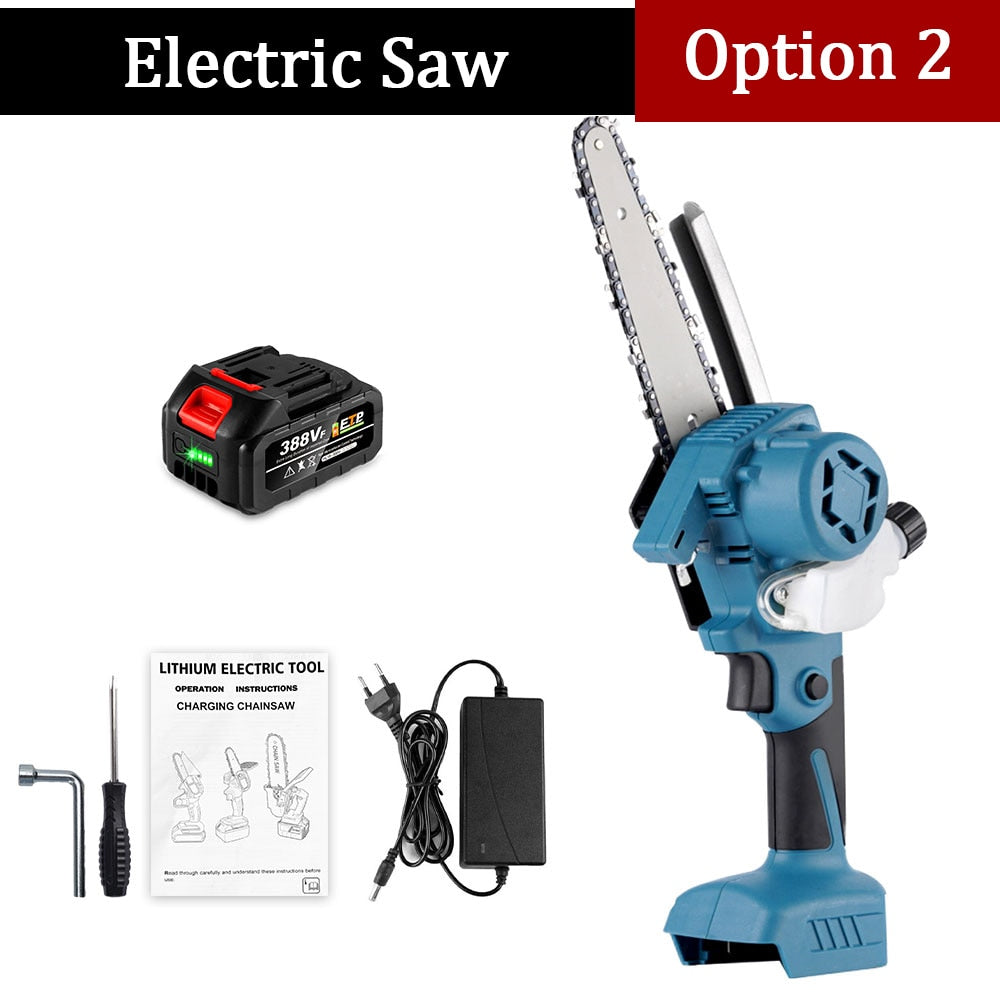 6in 18v Chainsaw Brushless Cordless with Battery and Charger