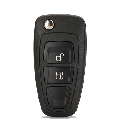 Car Auto Remote Key Case 3-Button For Ford Focus C-Max Mondeo Kuga Fiesta B-Max