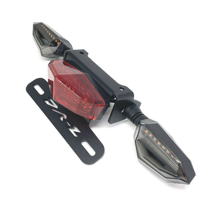 Intermitentes LED traseros para motocicleta, luces traseras para Suzuki DRZ 400S-EM 2000-20 