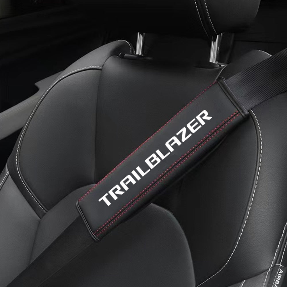 Funda para cinturón de seguridad de coche para Chevrolet Trailblazer - Cuero de alta calidad