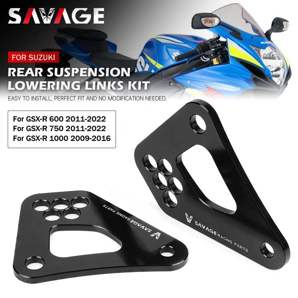 Kit de bieletas de descenso de moto para Suzuki GSX-R 600 750 1000