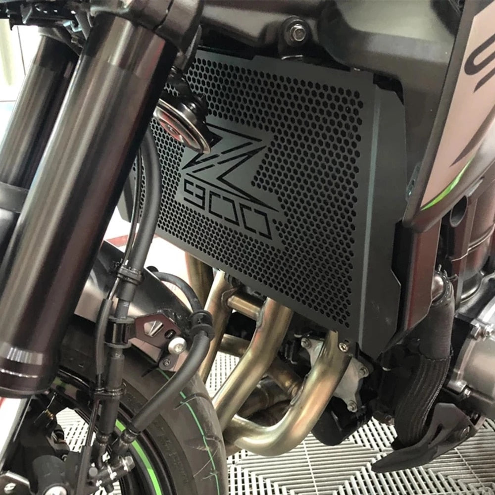 Cubre radiador de moto para Kawasaki Z900 2017-23