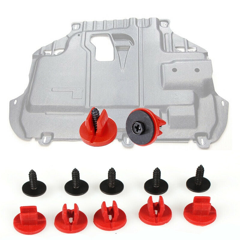 Kit de couvercle de moteur de soubassement de voiture, pour ford Focus II 2004 – 11 c-max 2003-10-pk