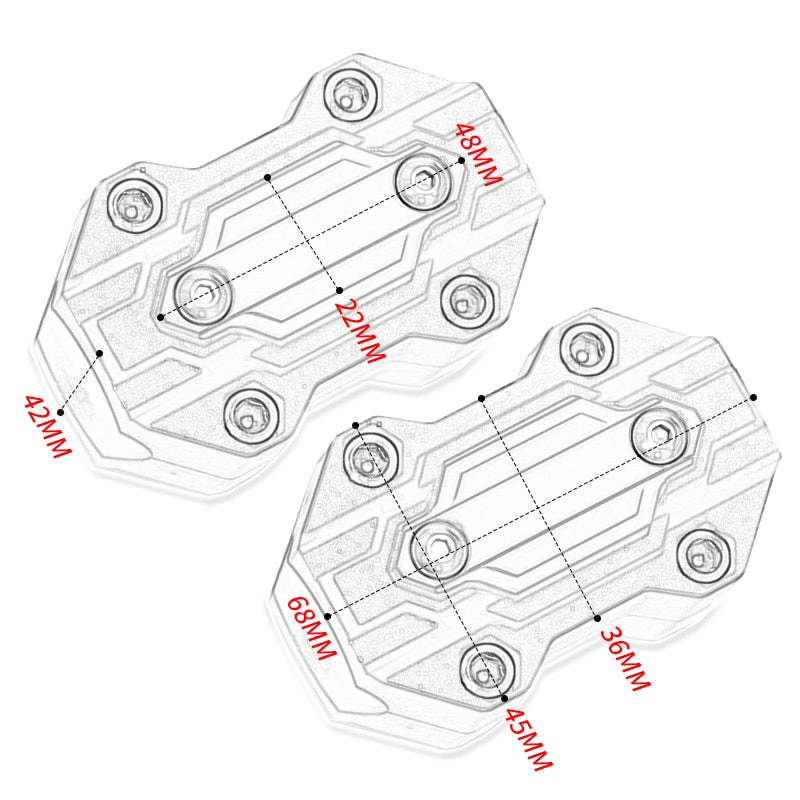 Protección de parachoques de motor de motocicleta para Suzuki V-Strom XT DL 250 650 1000 1050