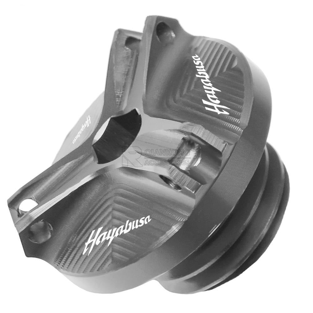 Bouchon de réservoir de carburant de moto pour Suzuki HAYABUSA 1999-2020 CNC en aluminium M20x1.5 