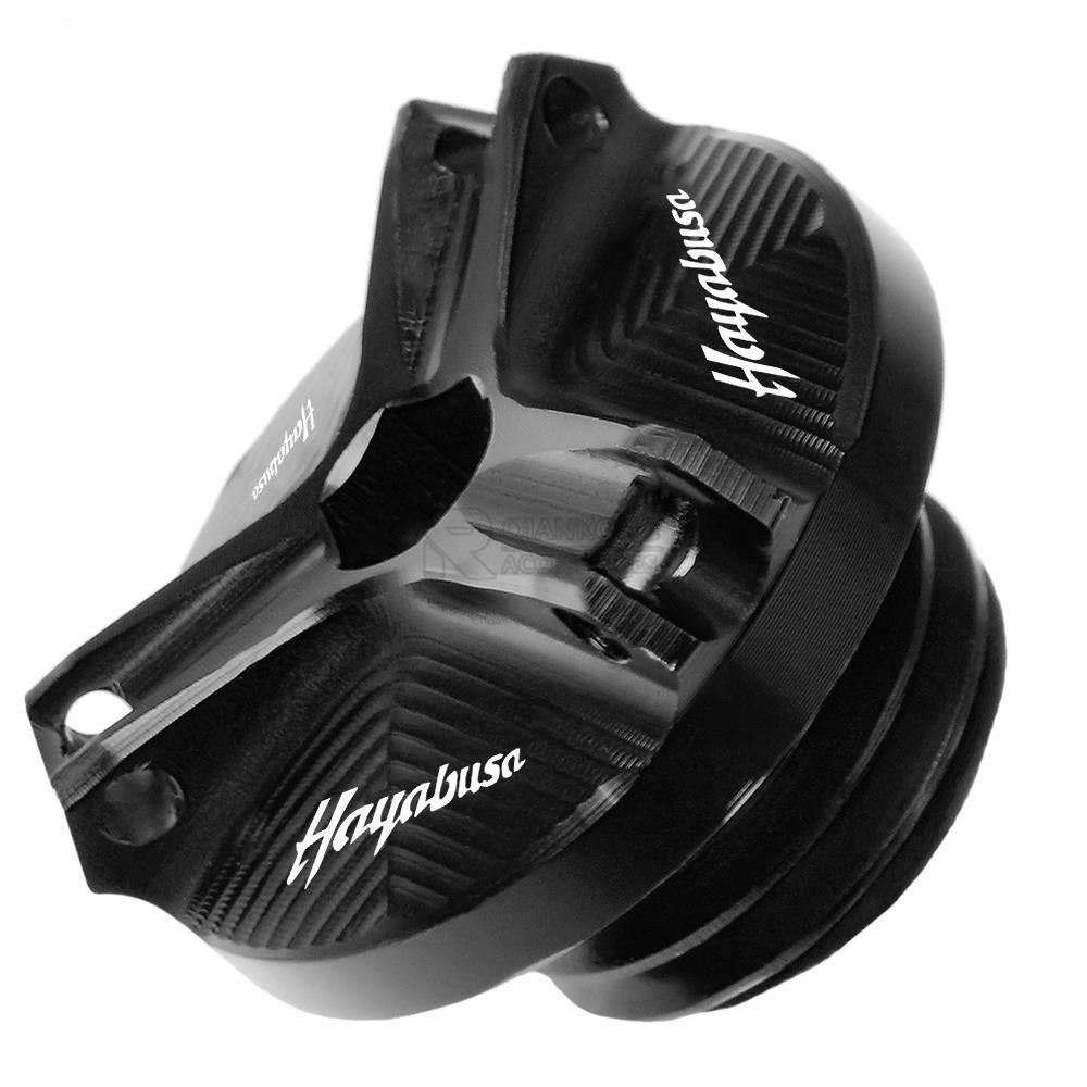 Bouchon de réservoir de carburant de moto pour Suzuki HAYABUSA 1999-2020 CNC en aluminium M20x1.5 