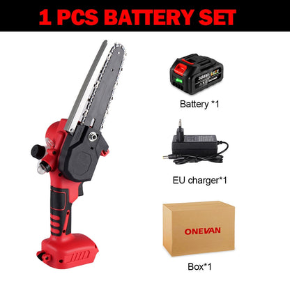 6 In 3000W Brushless Battery Cordless Chainsaw Makita 18V Battery compatible