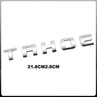 Etiqueta engomada del logotipo del ABS del maletero del coche para Chevrolet TAHOE